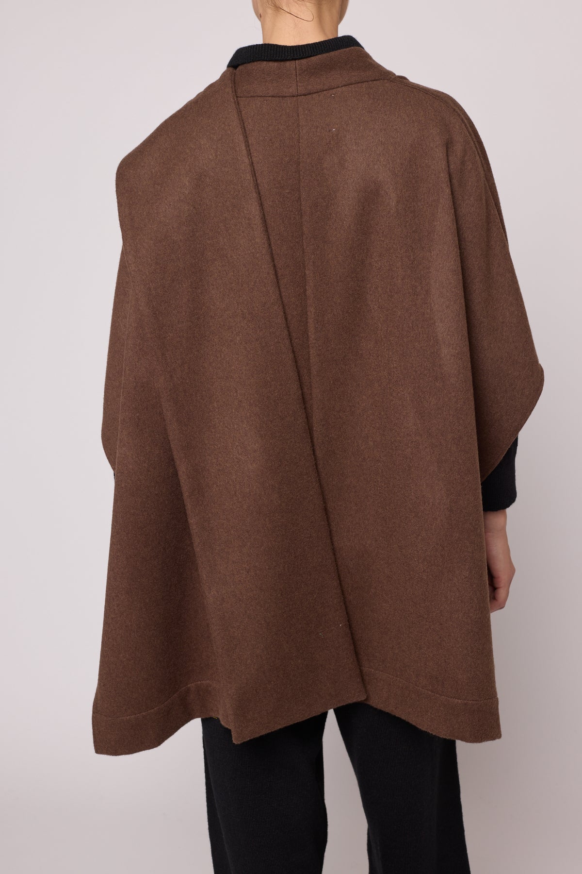 Folding Coat in Soft Japanese Wool