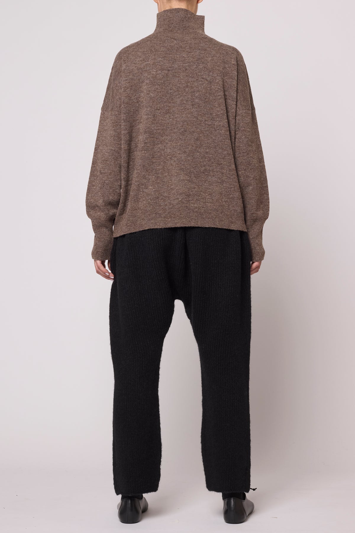 Kiri Pant in Supreme Alpaca - Black