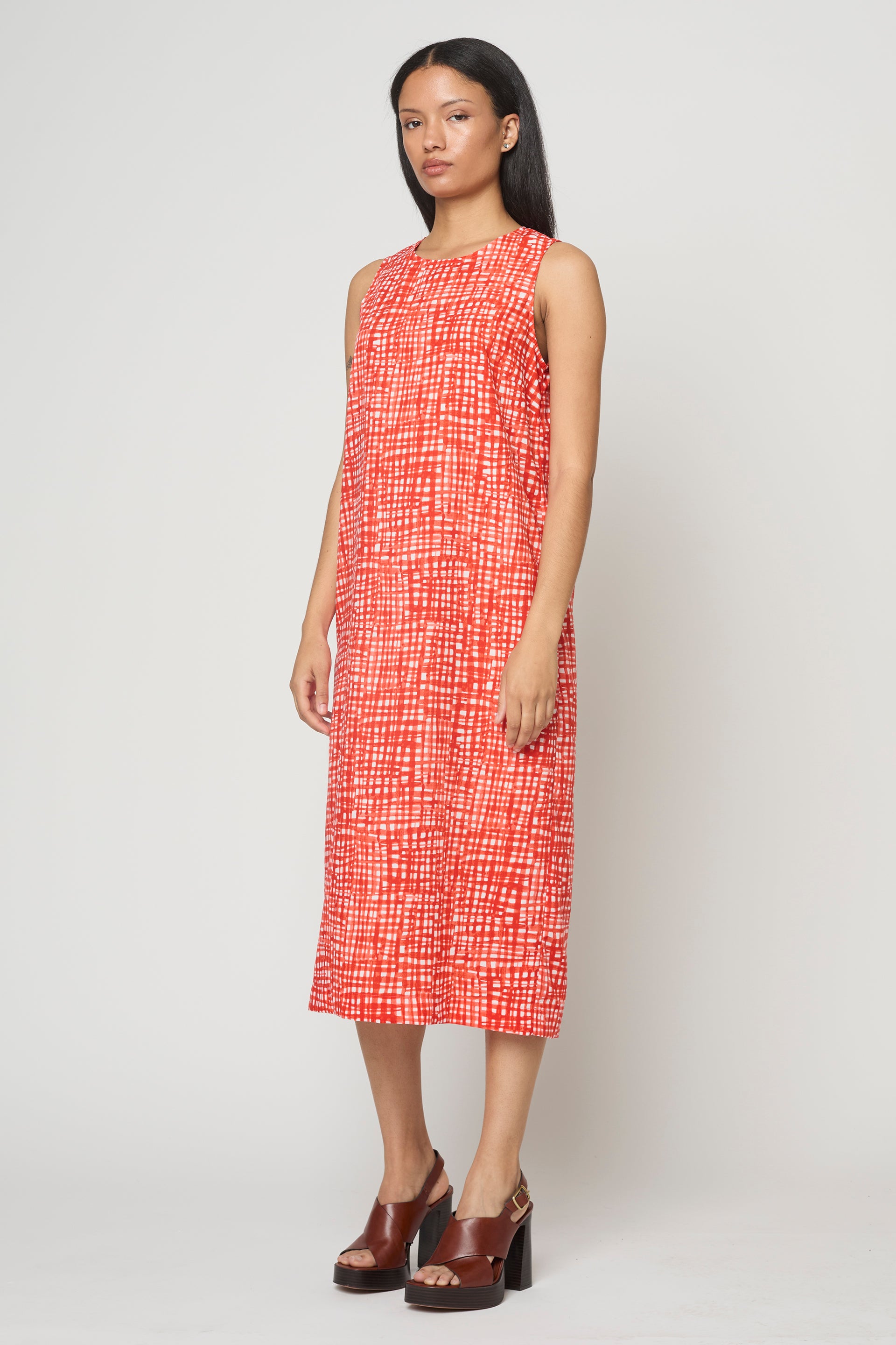 Nora Dress in Watercolor Picnic