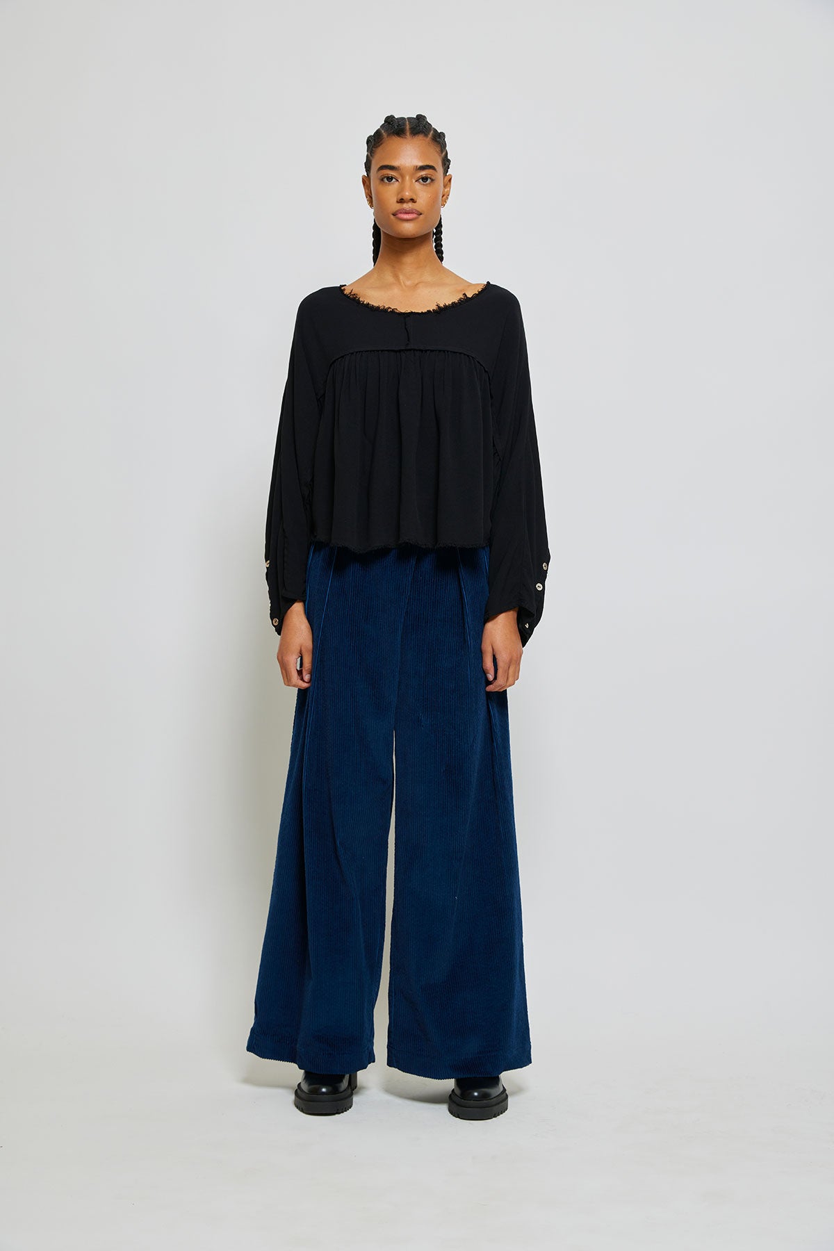 Serwa Top in Vintage Viscose