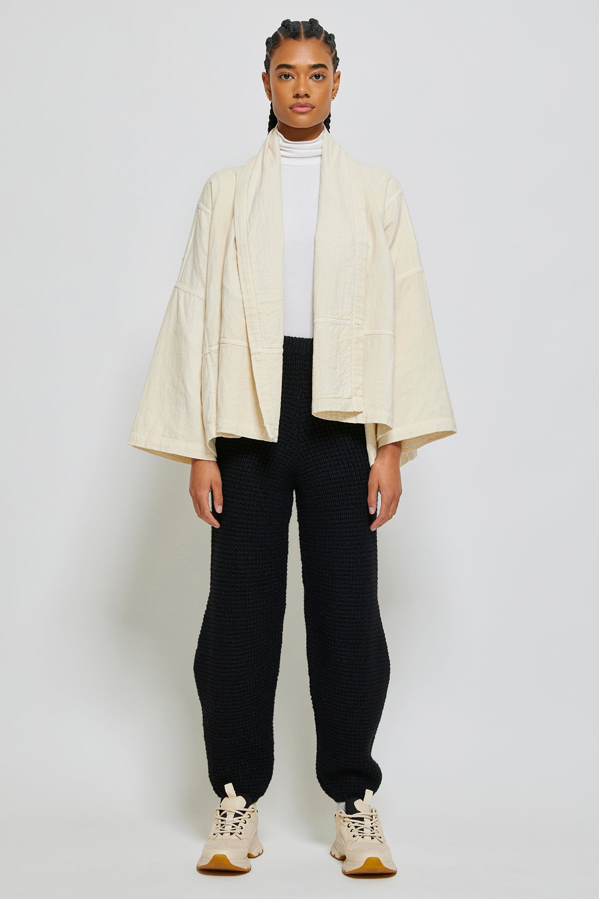 Kimono Jacket in Double Layer Gauze - Kinari