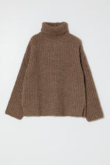 ALPACA RIB TURTLENECK