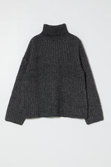 ALPACA RIB TURTLENECK