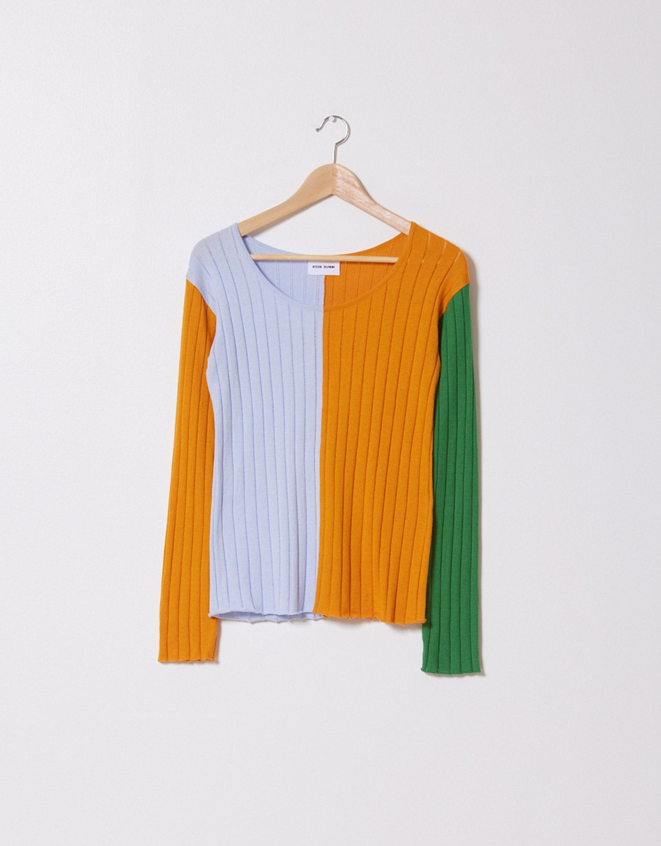 Lou Colorful Cotton Viscose Top