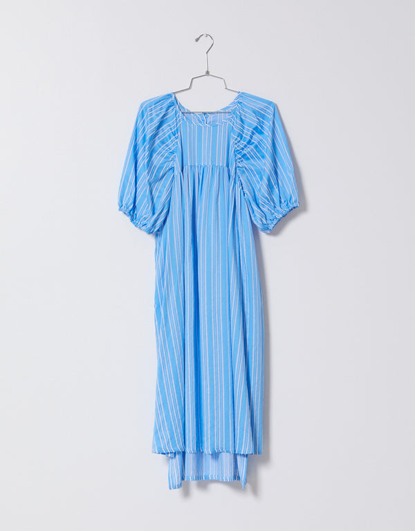 Archive Sale Mardi Dress in Striped Viscose Cotton - Size XS Only