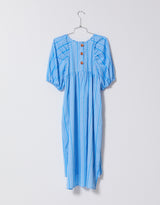 Archive Sale Mardi Dress in Striped Viscose Cotton - Size XS Only