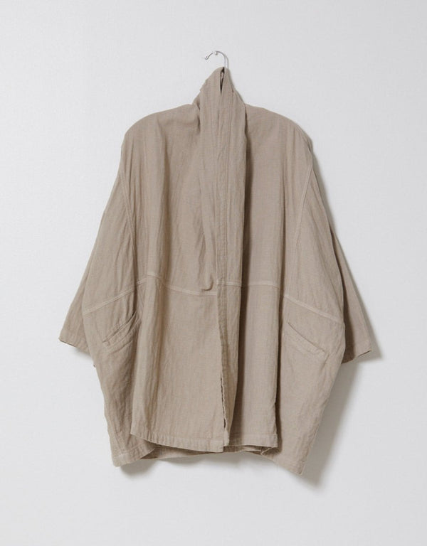 Archive Sale Haori Coat in Heavyweight Double Layered Cotton Gauze