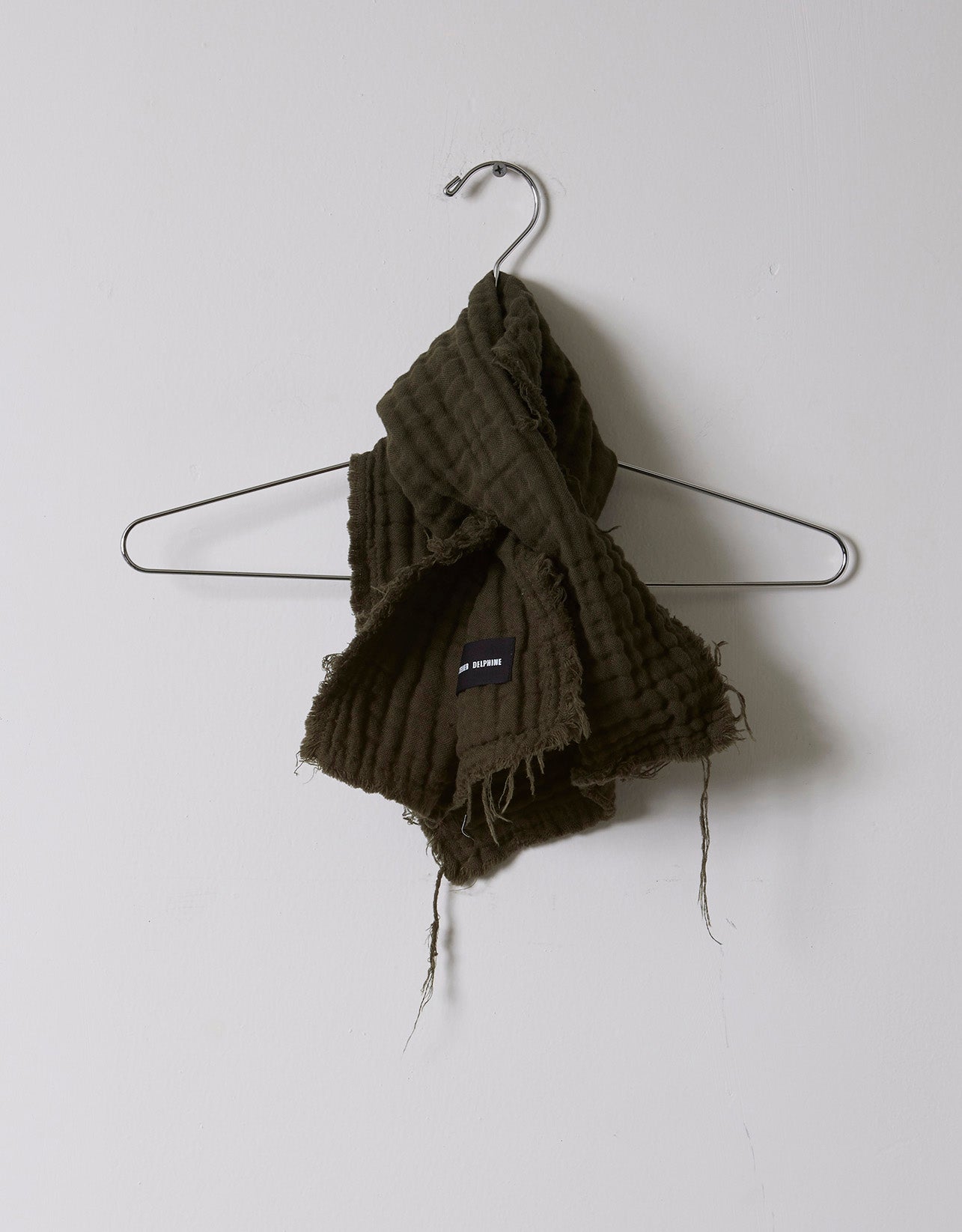 5層ウェーブガーゼの小さなボロスカーフ