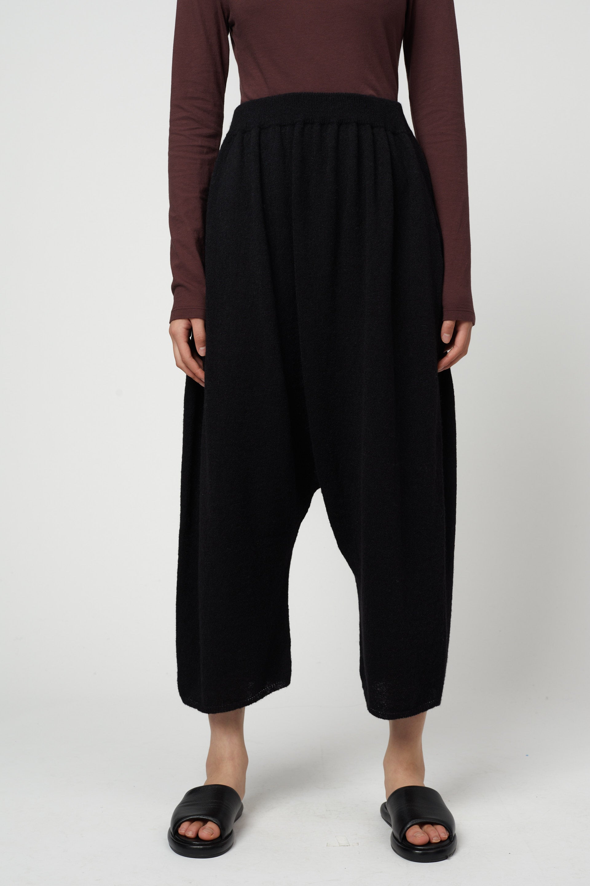 Balloon Pant in High Gauge Alpaca