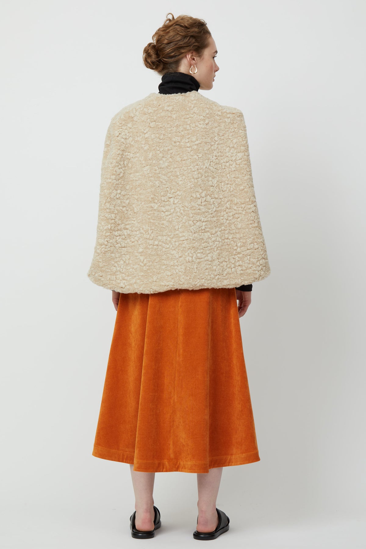 Bea Vest in Fur-Free Fur at Atelier Delphine
