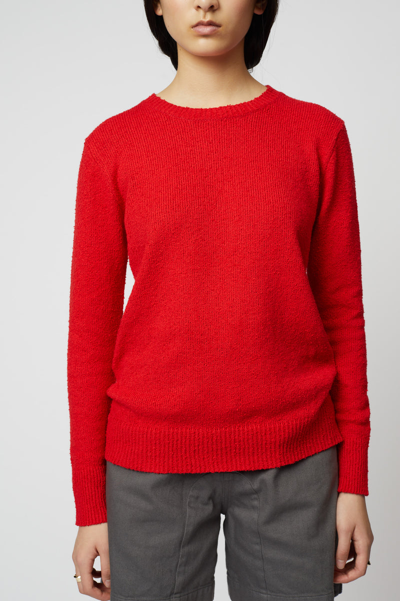 Boucle Crewneck Top