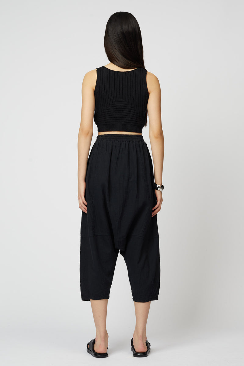 CROPPED RIB TOP – Atelier Delphine