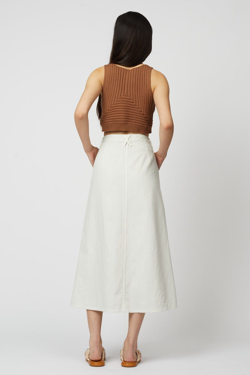 CROPPED RIB TOP