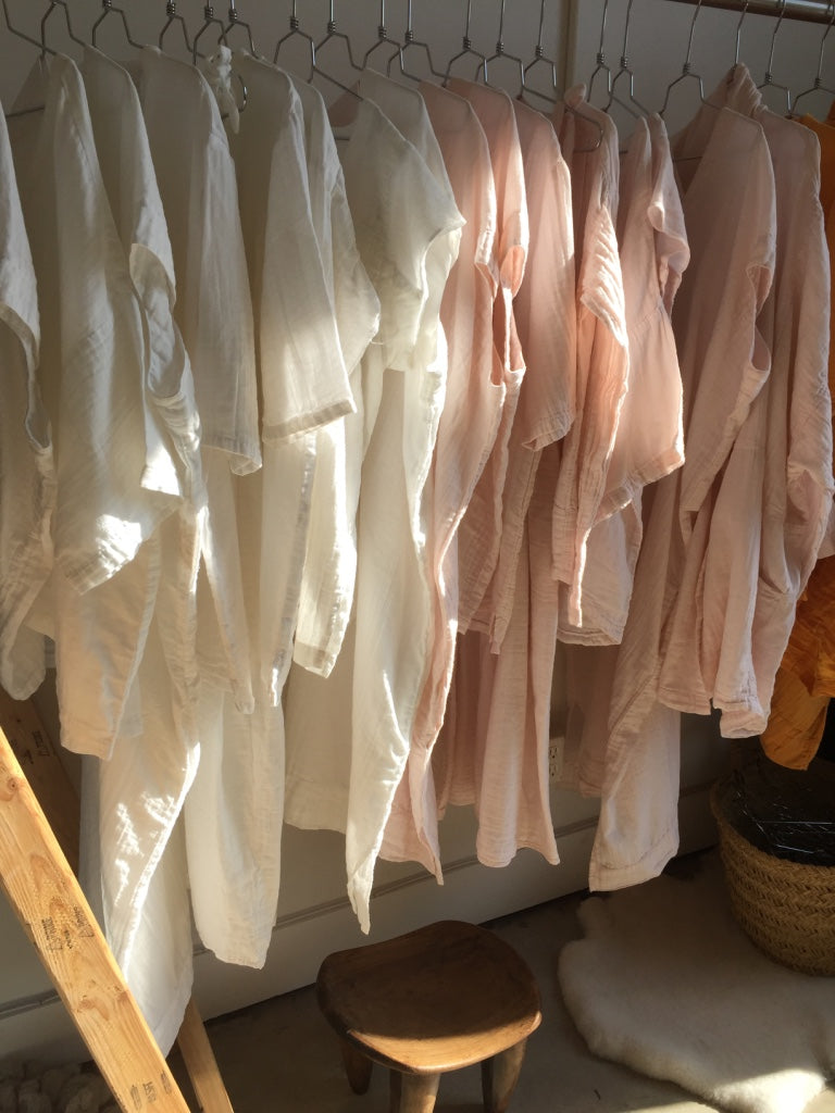 Atelier Delphine Crinkle Cotton Tops