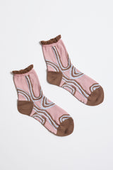 Sample Sale Geo Pattern Socks