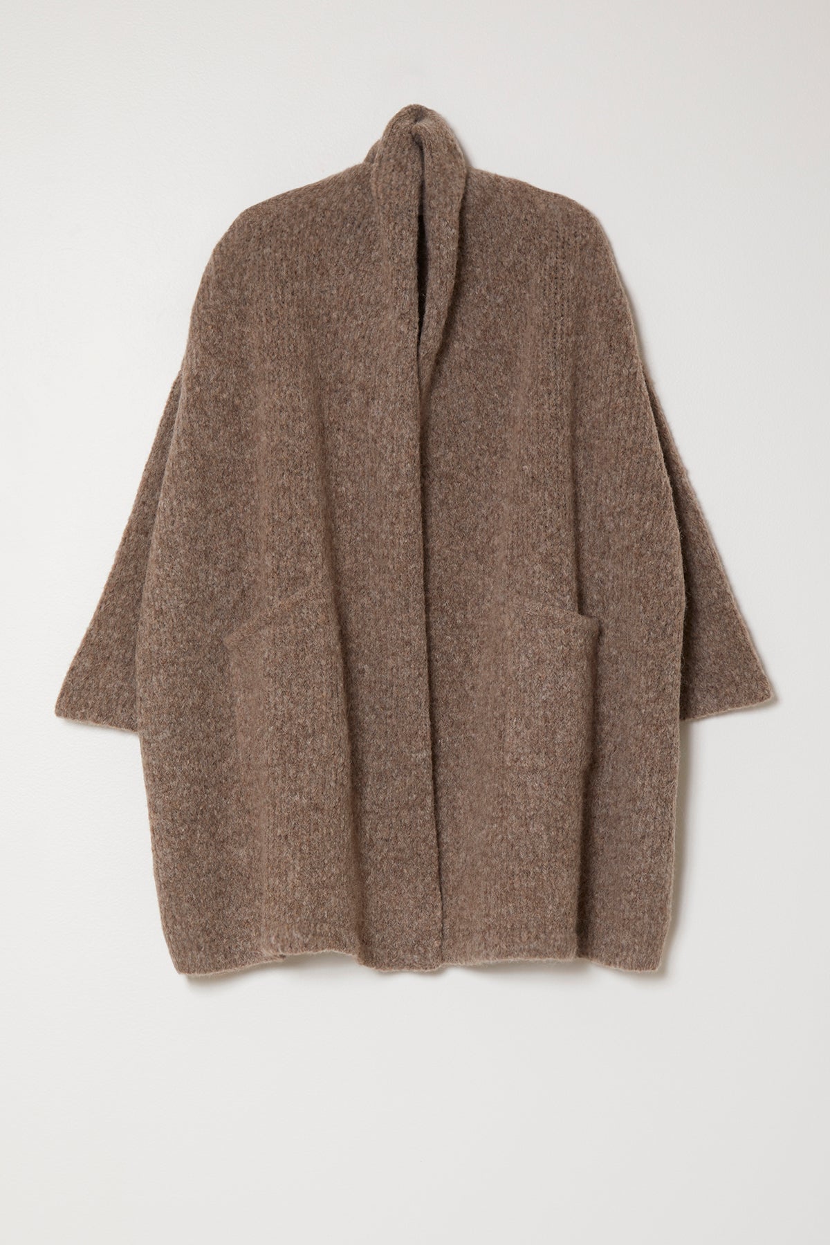 ベビーアルパカの羽織コート