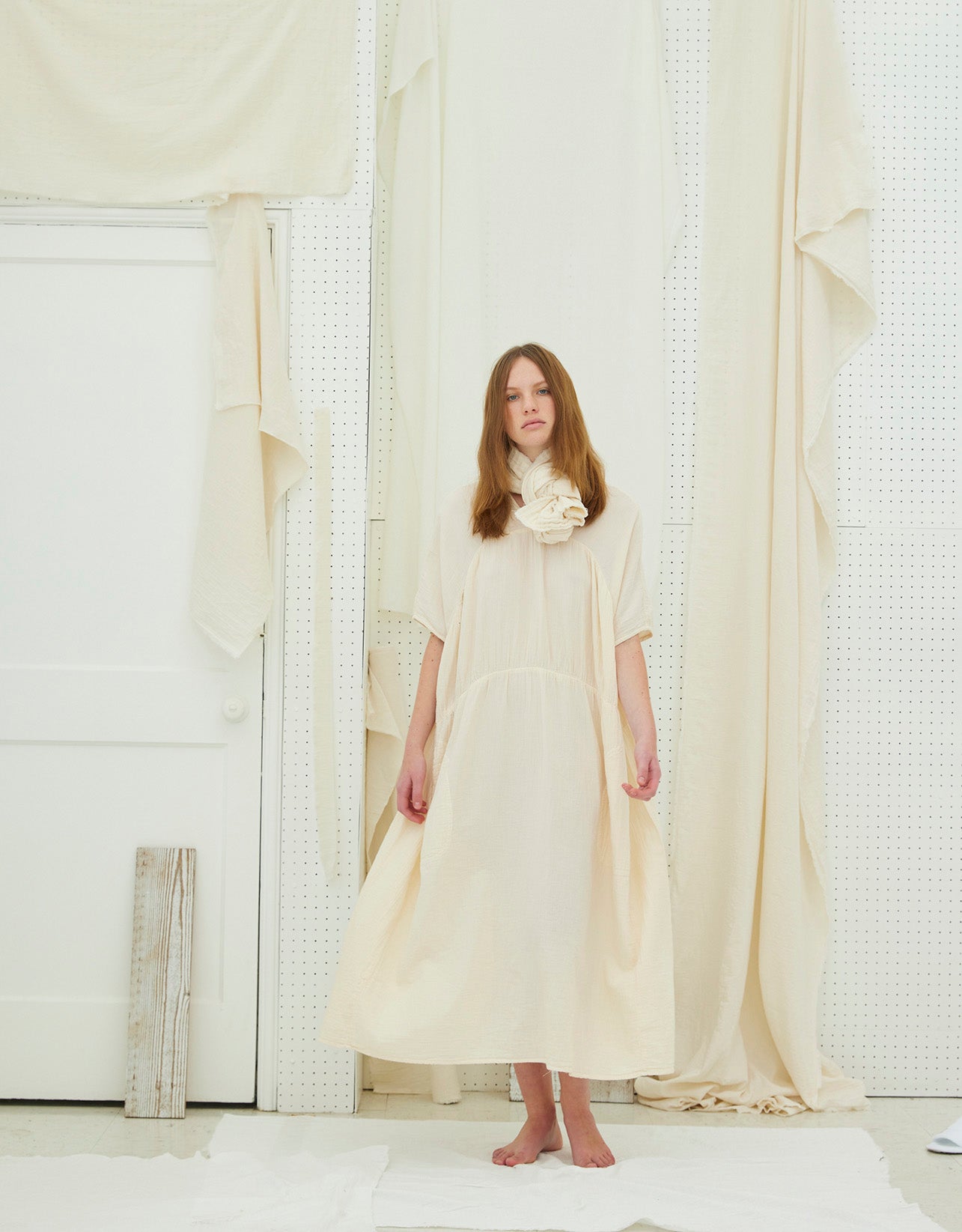 Large Boro Scarf in 5 Layer Wavy Gauze