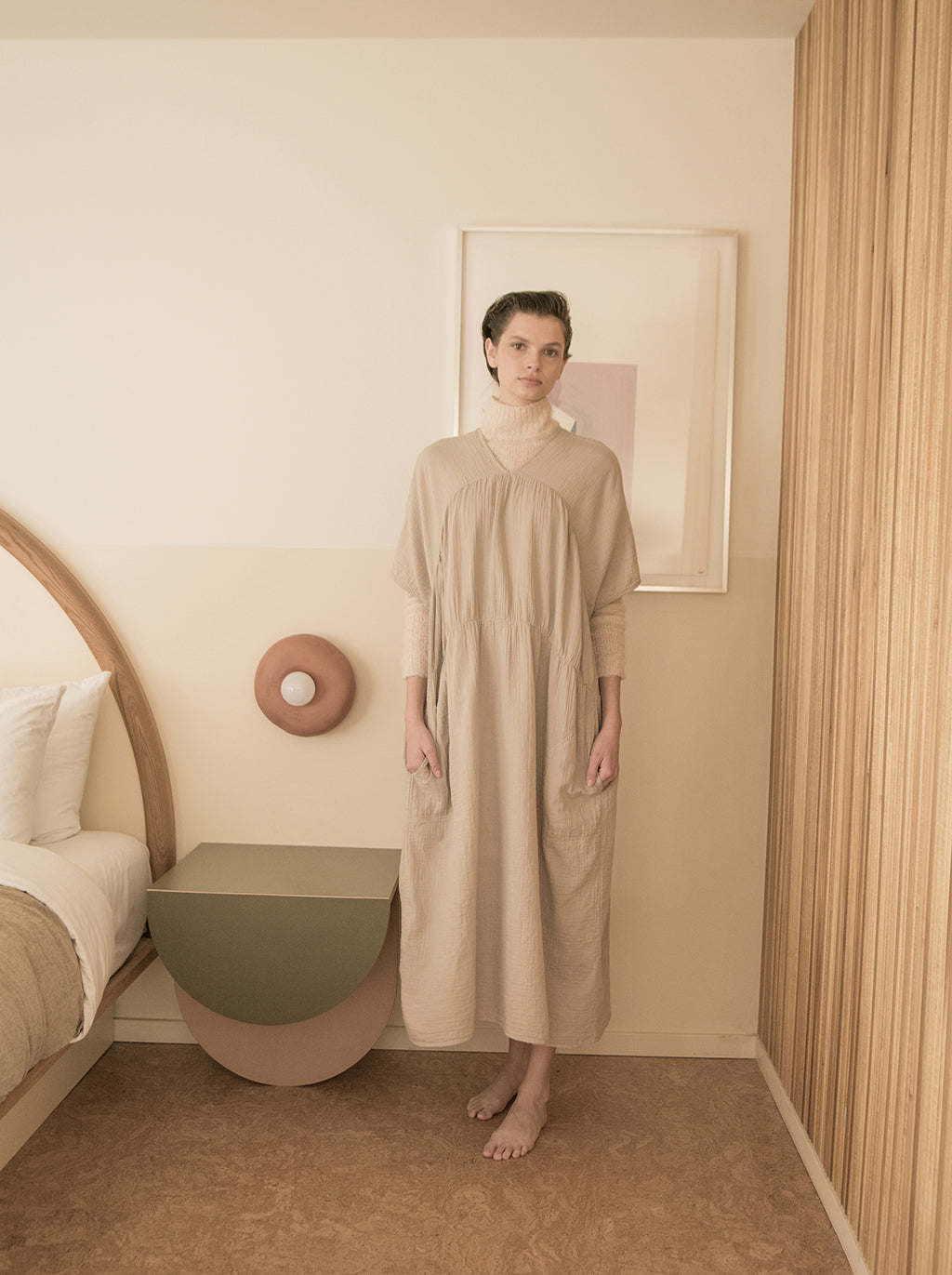 アーカイブセール 軽量アルパカリブのヘンリエッタトップ