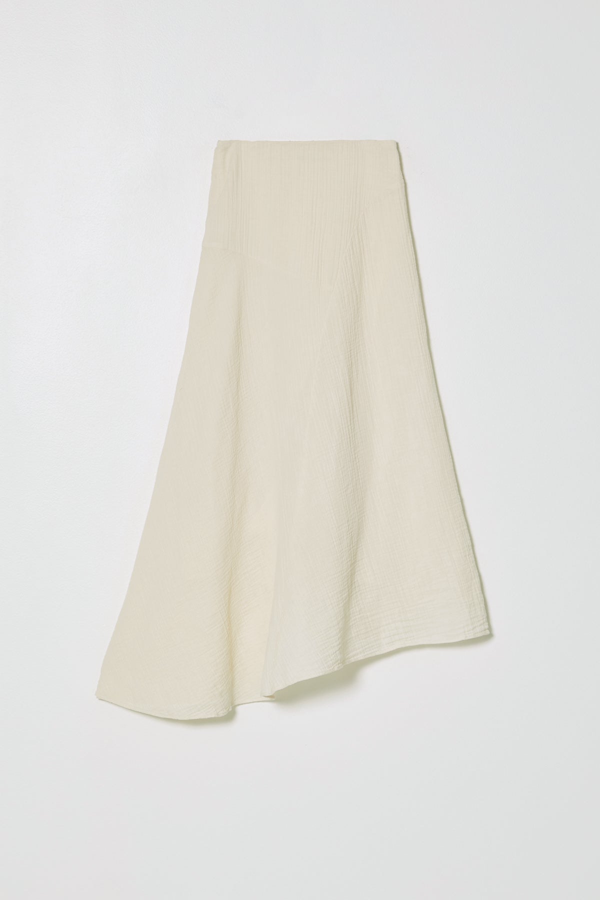 Maugaux Skirt in Crinkled Cotton