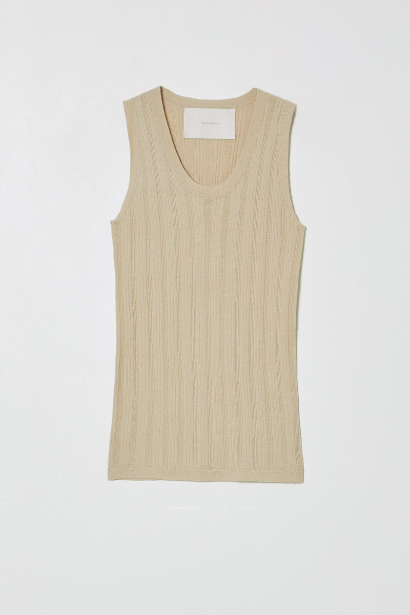 POINTELLE RELAXED TANK