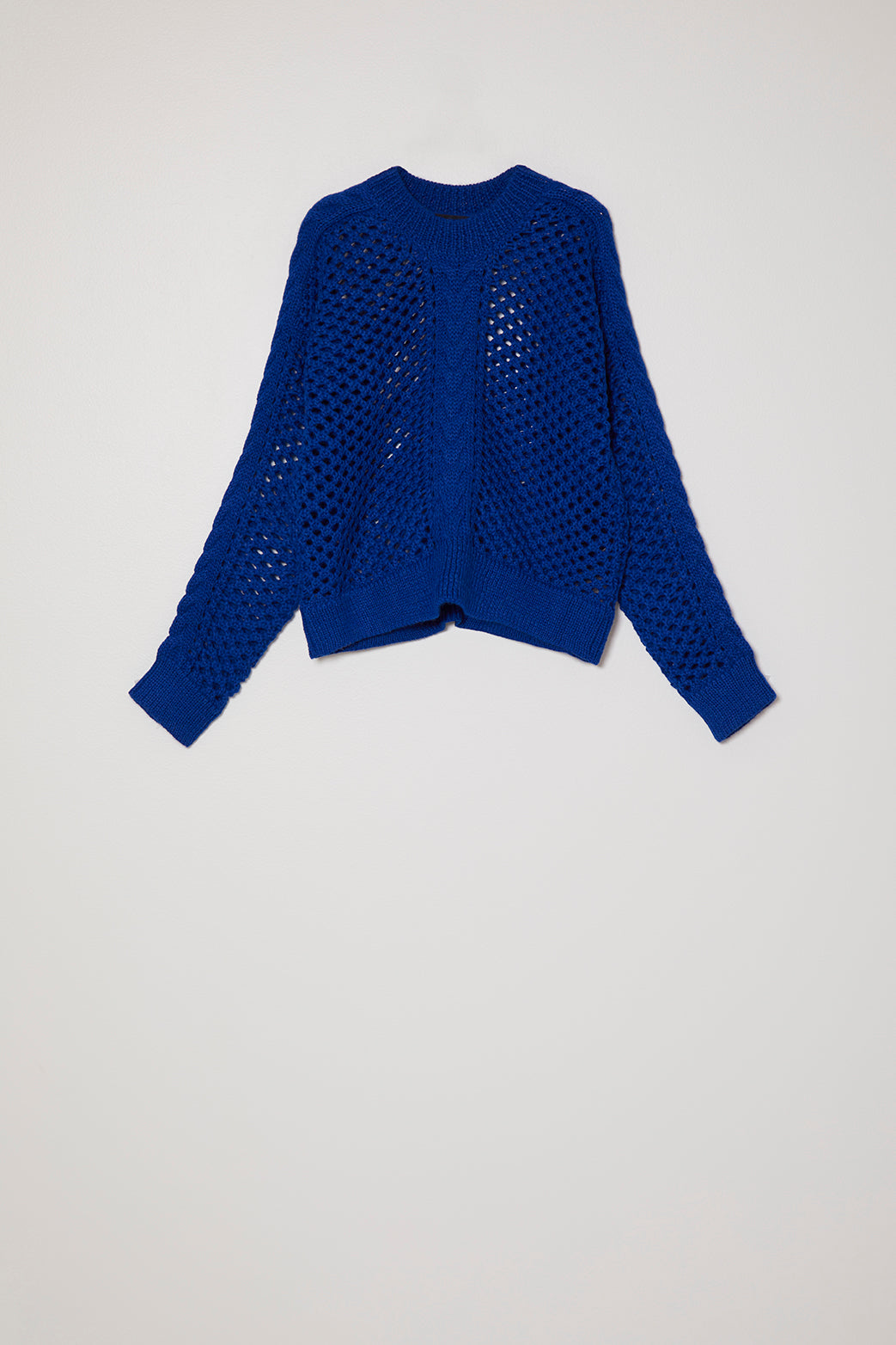Larco Soft Fishnet Cable Sweater