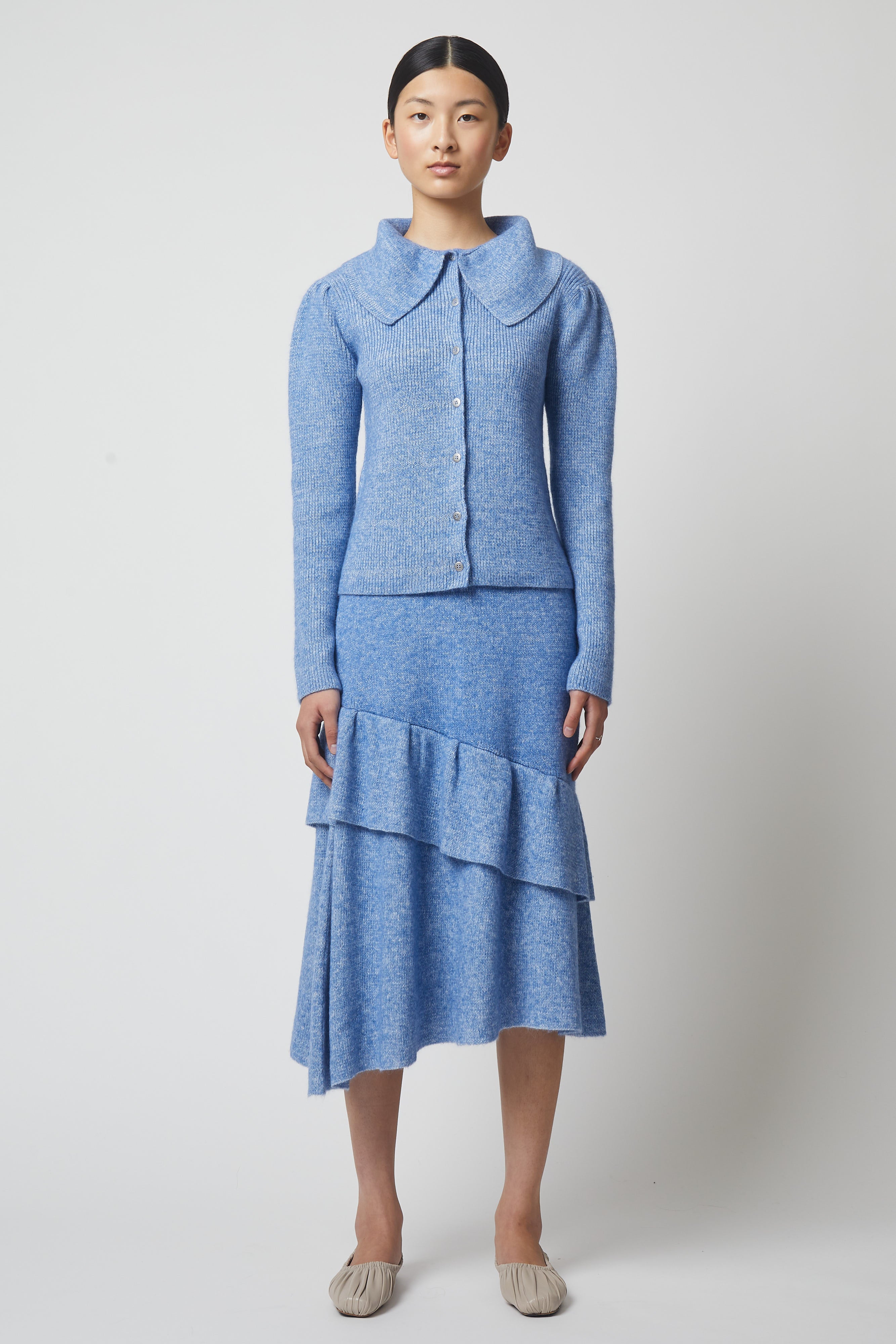 Salma Cardigan in Alpaca and Silk