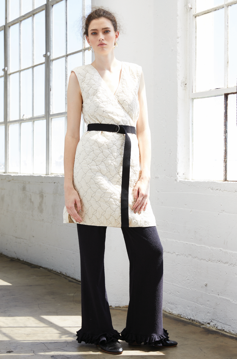 Veronique Quilt Sleeveless Coat