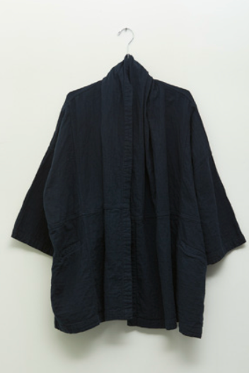 Archive Sale Haori Coat in Heavyweight Double Layered Cotton Gauze