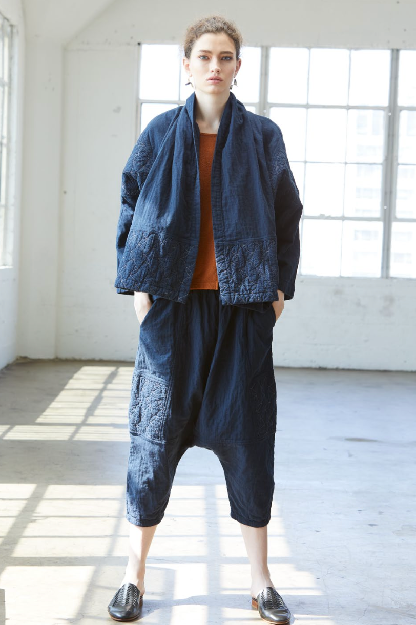 Kimono Jacket with Quilt Patchwork