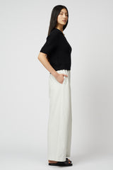 Wide Pant - Drapey Bio Washed Twill