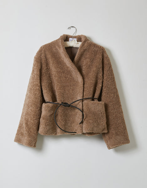 Mana Jacket in Fur-Free Fur at Atelier Delphine