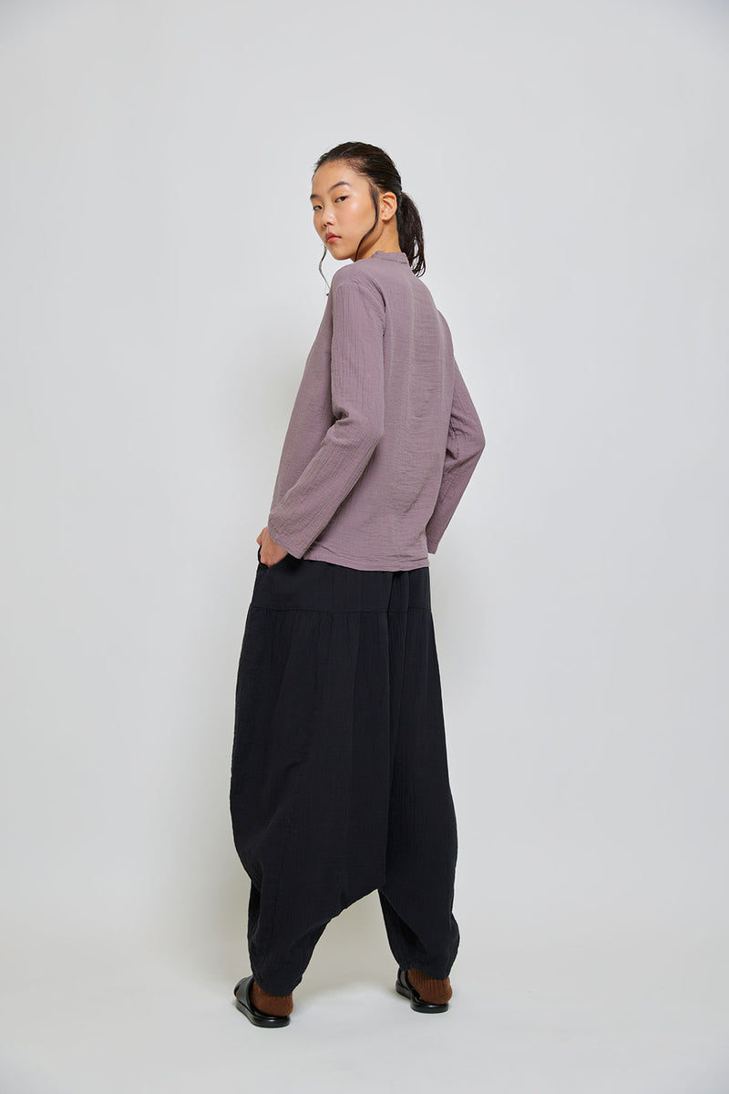 Michi Pant in Crinkled Cotton, Core Colors