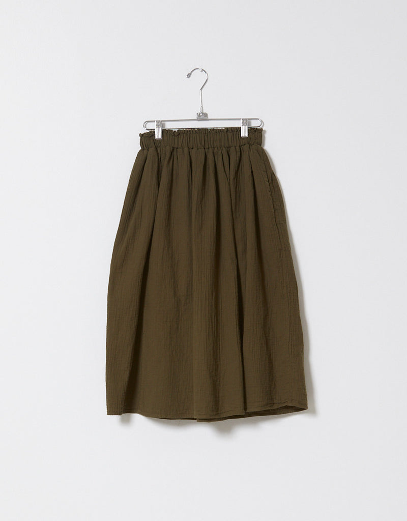 Sunday Skirt in Crinkled Cotton