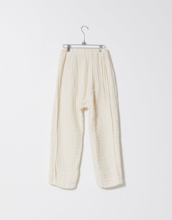 Kiri Pant in 5 Layer Wavy Gauze with Patch