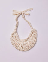 Handmade Sakura Necklace in Pima Cotton, More Colors